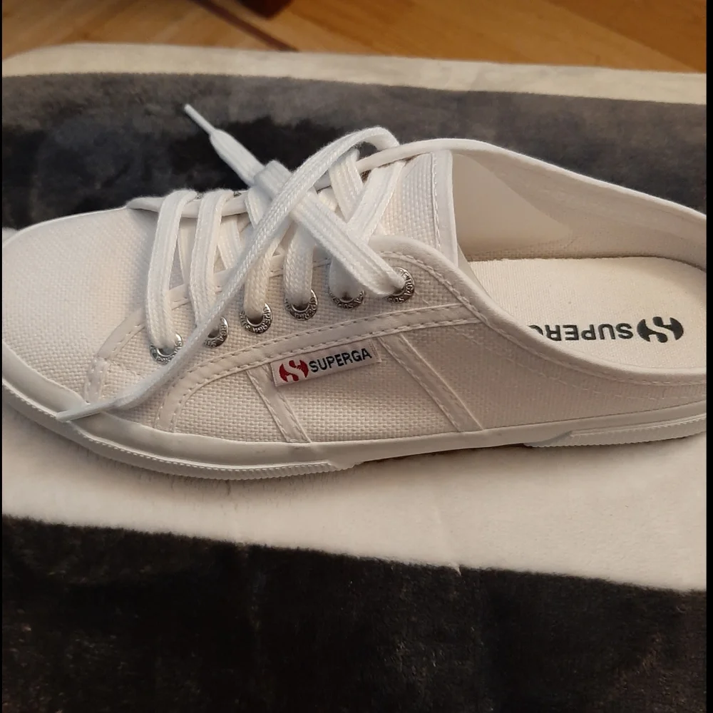 NWT Superga Slide Sneakers Size 7 Ladies - Picture 2 of 8